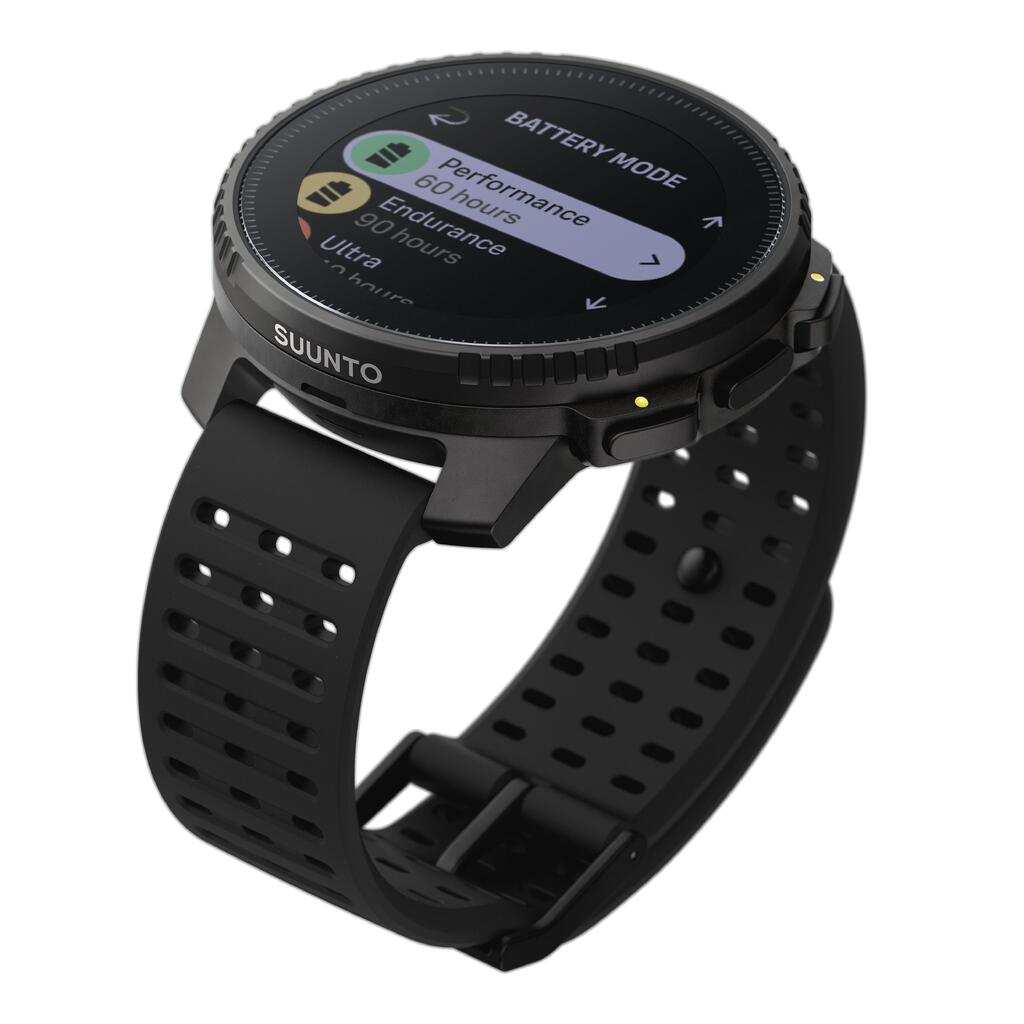 SUUNTO VERTICAL MULTI-SPORT HEART-RATE GPS WATCH - ALL BLACK